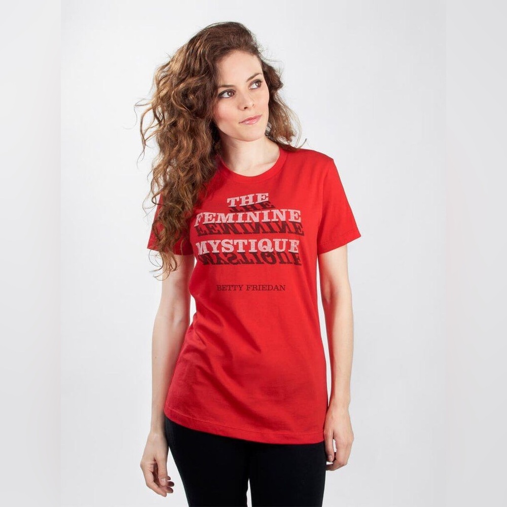 The Feminine Mystique - Betty Friedan - Out of Print Unisex Graphic Tee T-Shirt